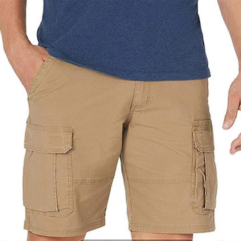Pantaloncini Uomo In Misto Lino Con Coulisse - Vestibilità Classica, Estivi, Con Tasche, Vita Elastica, Taglie S-3XL
