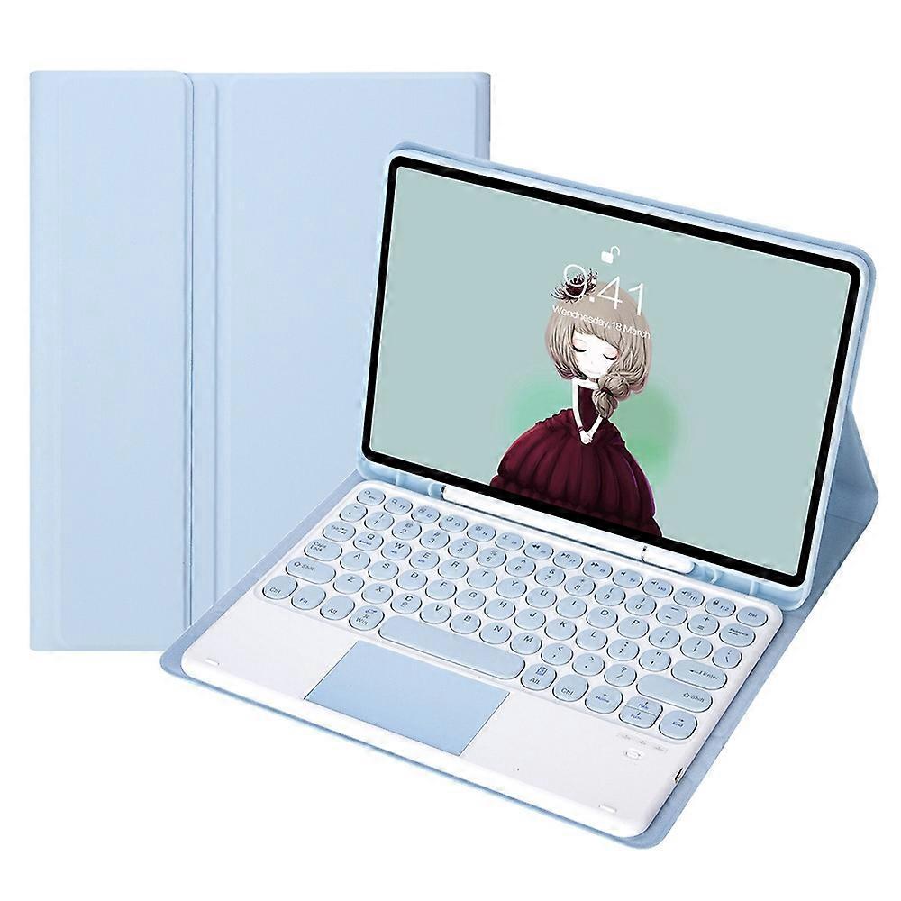 Keyboard + Leather For Samsung Galaxy Tab S6 Lite 10.4