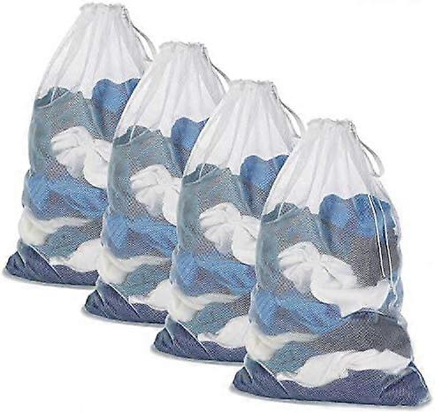 Laundry Bags - Laundry Nets - Protect Laundry in Machine - White (2 Pcs), White,(4 Pcs)