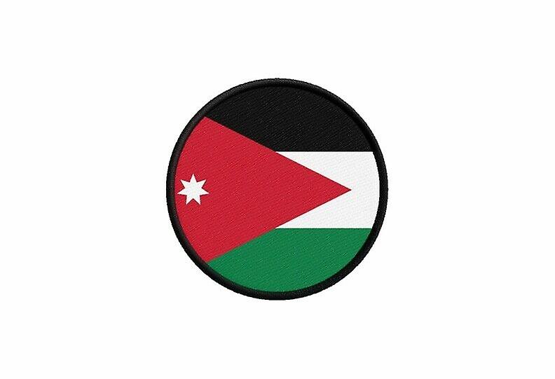 Patch ecusson jordan flag prints thermosticker round round