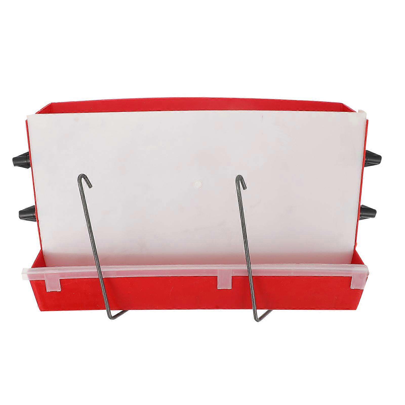 1Pc Quail Automatic Feeder Simple Poultry Feeding Box Practical Quail Feeding Tool