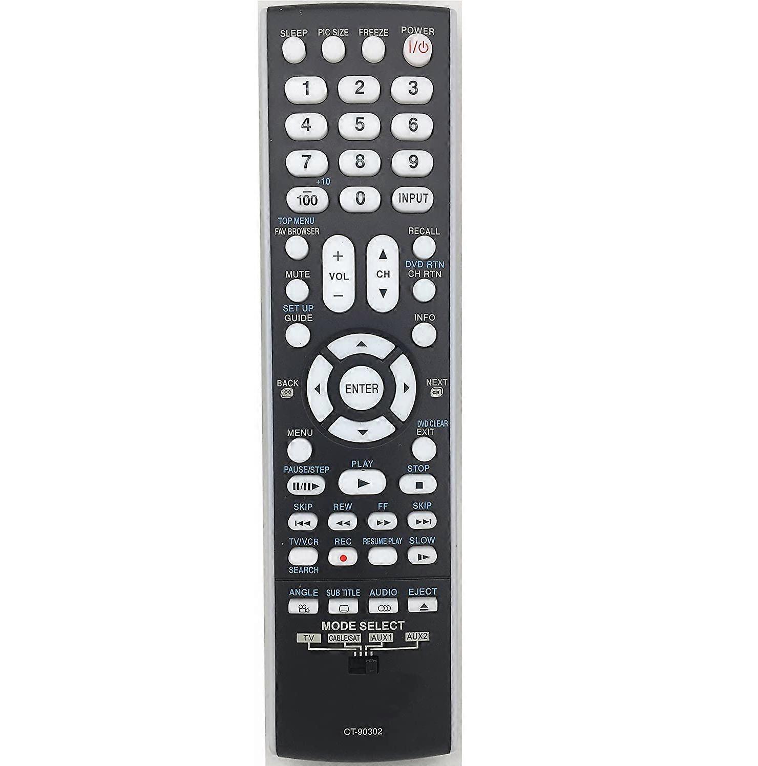 CT-90302 Replace Remote Control for Toshiba LED TV