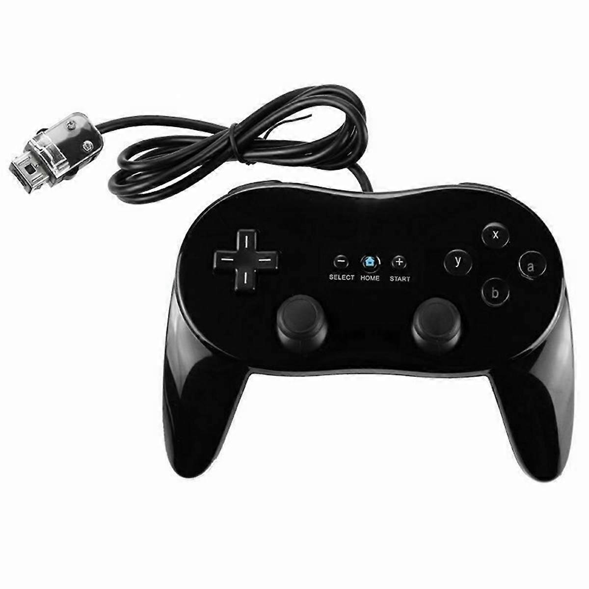 Game Pad Controller Console Joypad for Second Generation Wired Game Controller Gaming Remote Pad-Black