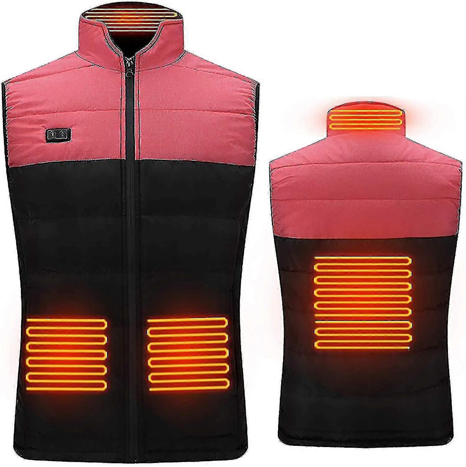 Podgrzewana kamizelka Elektryczna gilet termiczna Ciepła kamizelka Zimowa kurtka do aktywności na świeżym powietrzu