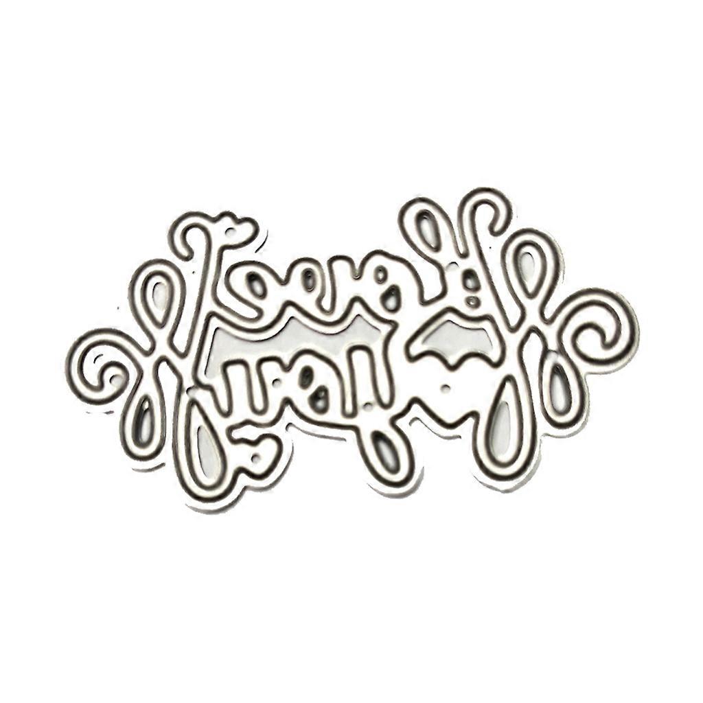 Stencils Template Mould Handicrafts DIY Bookmarks Scrapbooking Card Decors Dies