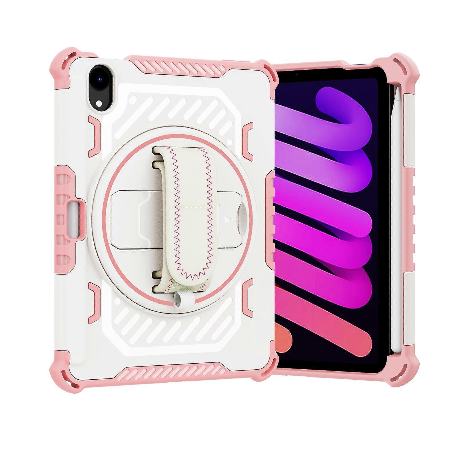 iPad Mini 6 Case, iPad Mini Case 6th Generation, 360 Degree Rotating Stand, Hand, Pen Holder Case, for iPad 8.3-Inch