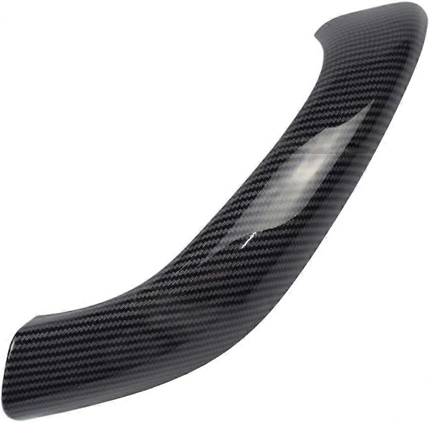 Inside Door Handle Plastic Cover Trim Strip Replacement for BMW X1 X2 F48 F49 F39 2016-2020(Carbon Fiber) (Left Side)