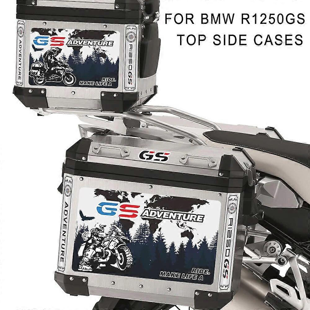 Exotic Motorsport Aluminum Panniers For BMW R1200GS / R1250GS (2013-2023) – 52/58L With Mounts