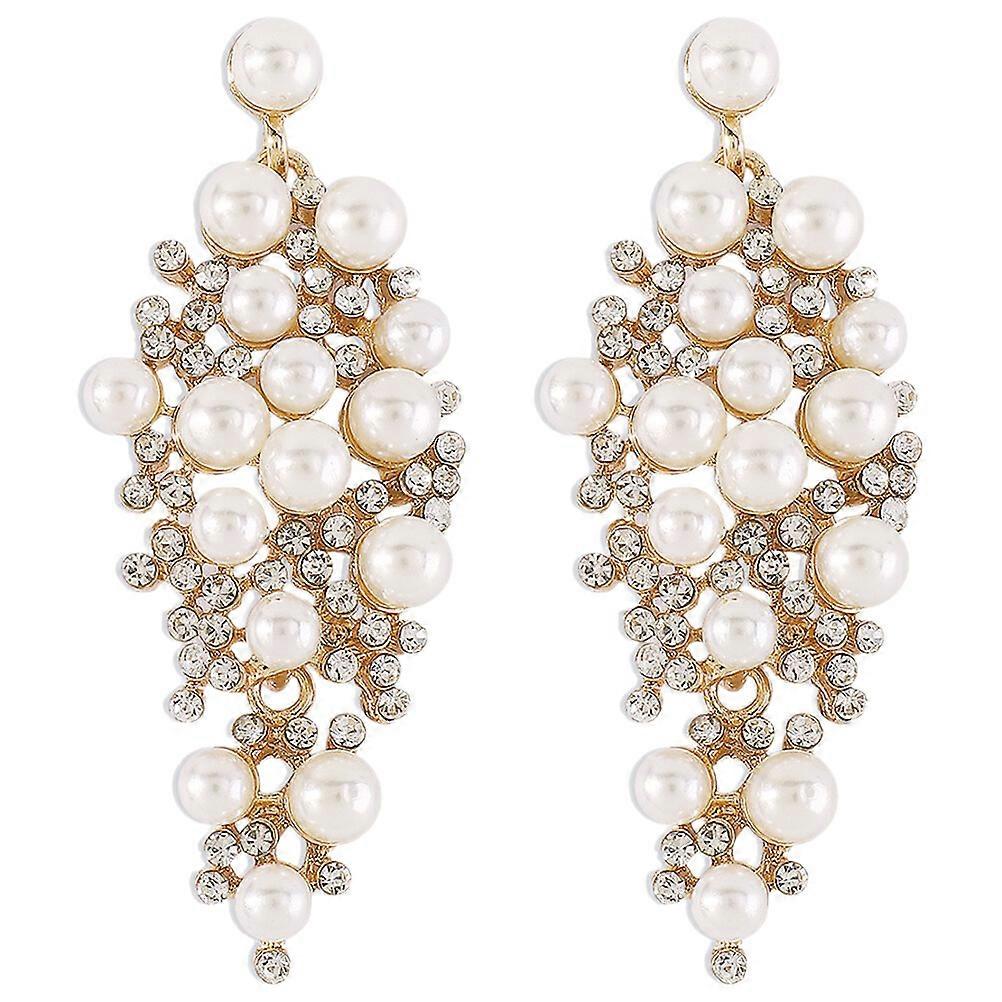 1 paire Pearl Stud Boucles d’oreilles Déclaration Boucles d’oreilles Dangle Boucles d’oreilles Studs Mode Bijoux d’oreille
