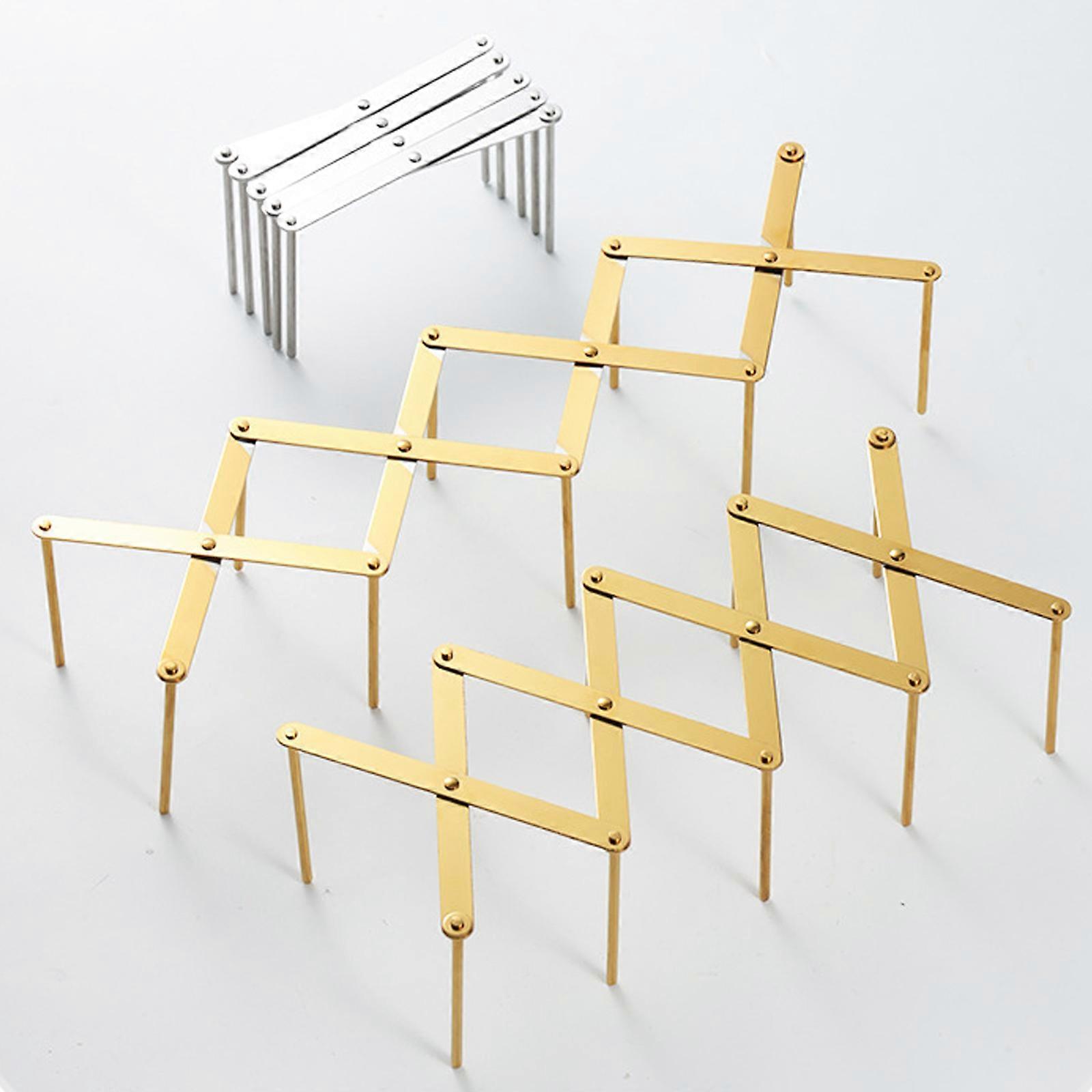 المطبخ كونترتوب تخزين الرف قوي الفولاذ المقاوم للصدأ متعدد الأغراض رف وعاء غطاء المنظم