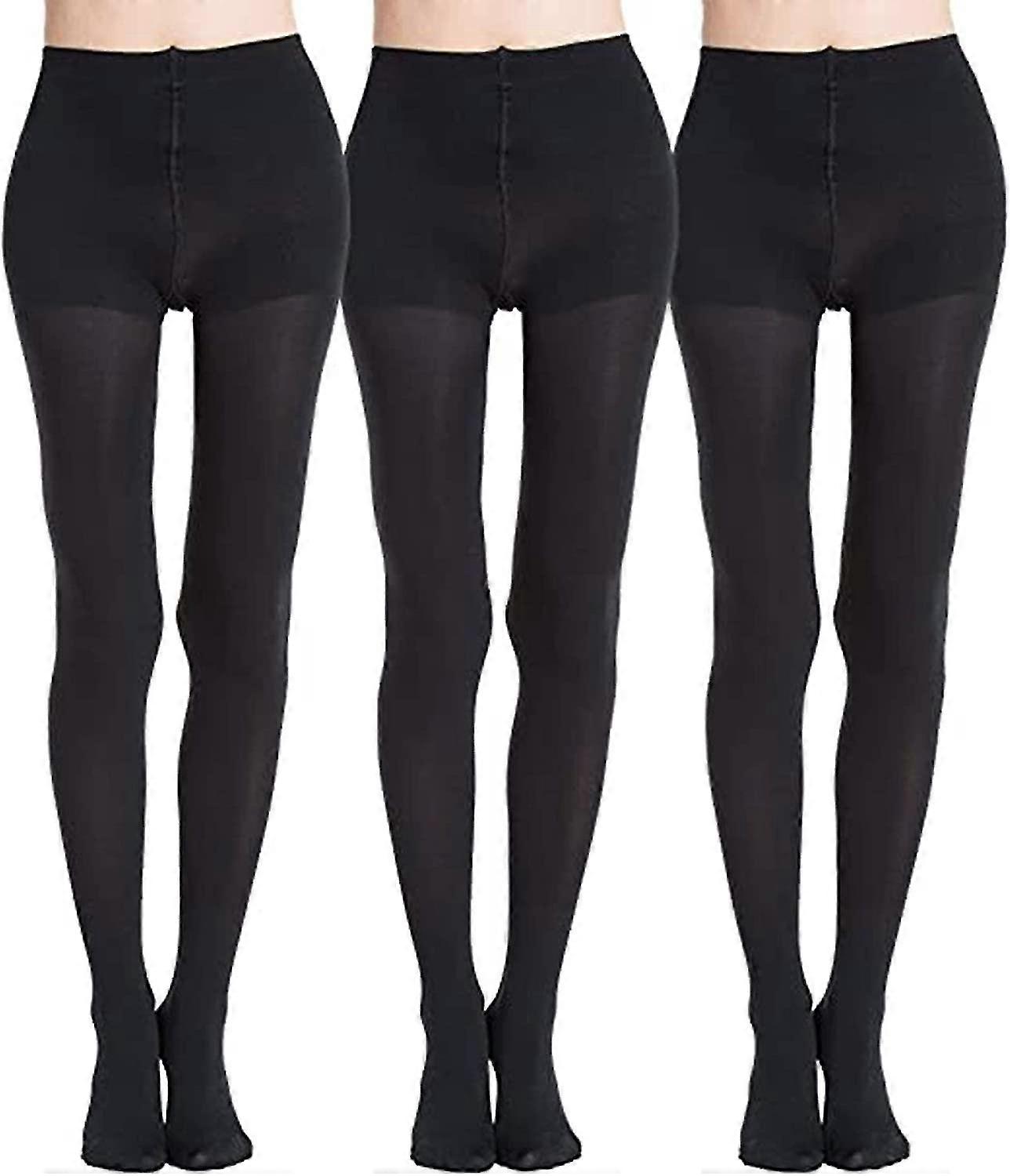 1-6ペアのラン耐性コントロールトップパンティーストッキング不透明タイツ-MXBC