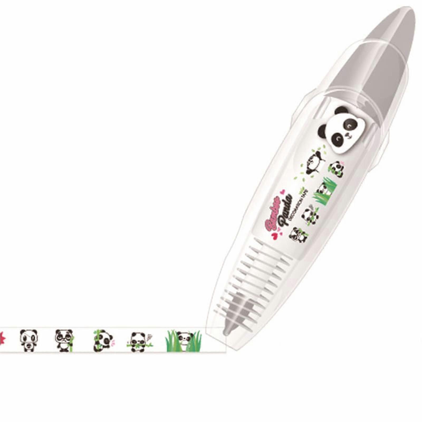 DIY Cute Animals Press Type Decorative Pen