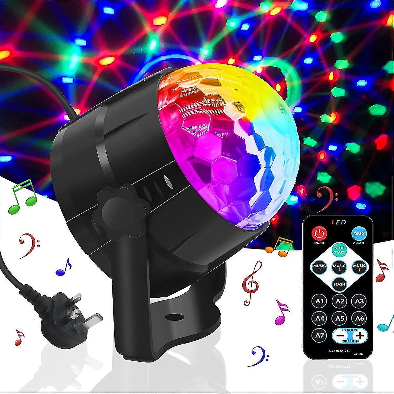 Sound Activated Party Light with Remote Control