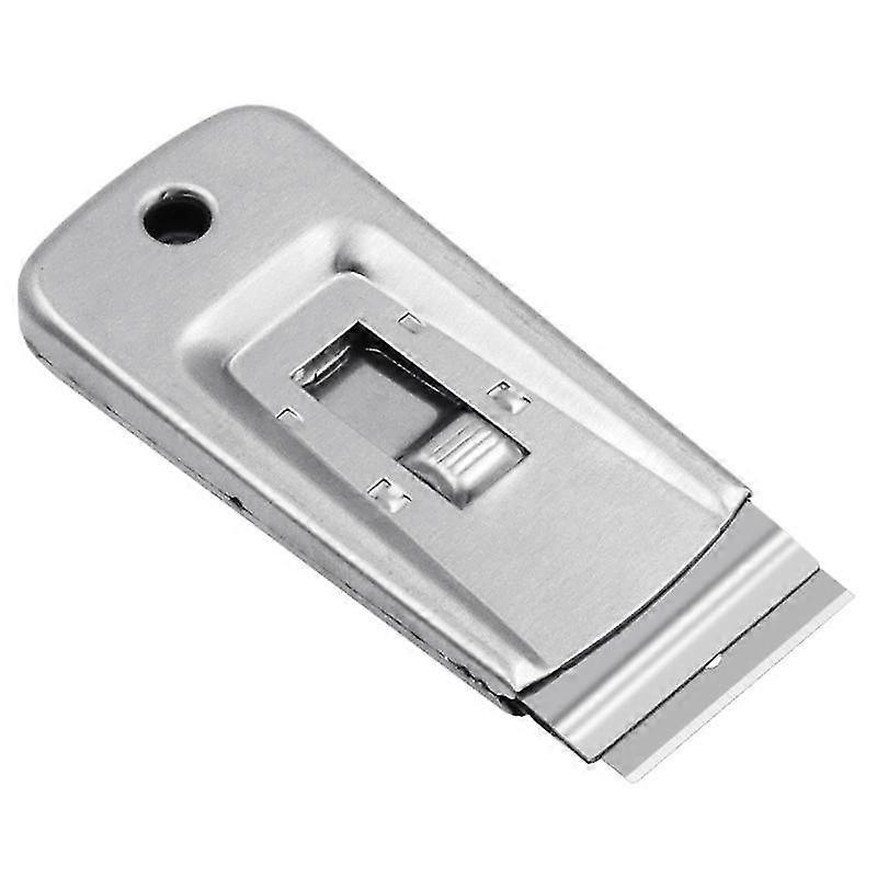 2 Pcs Metal Scraper, Glass Scraper Ceramic Hob Scraper With Metal Blade