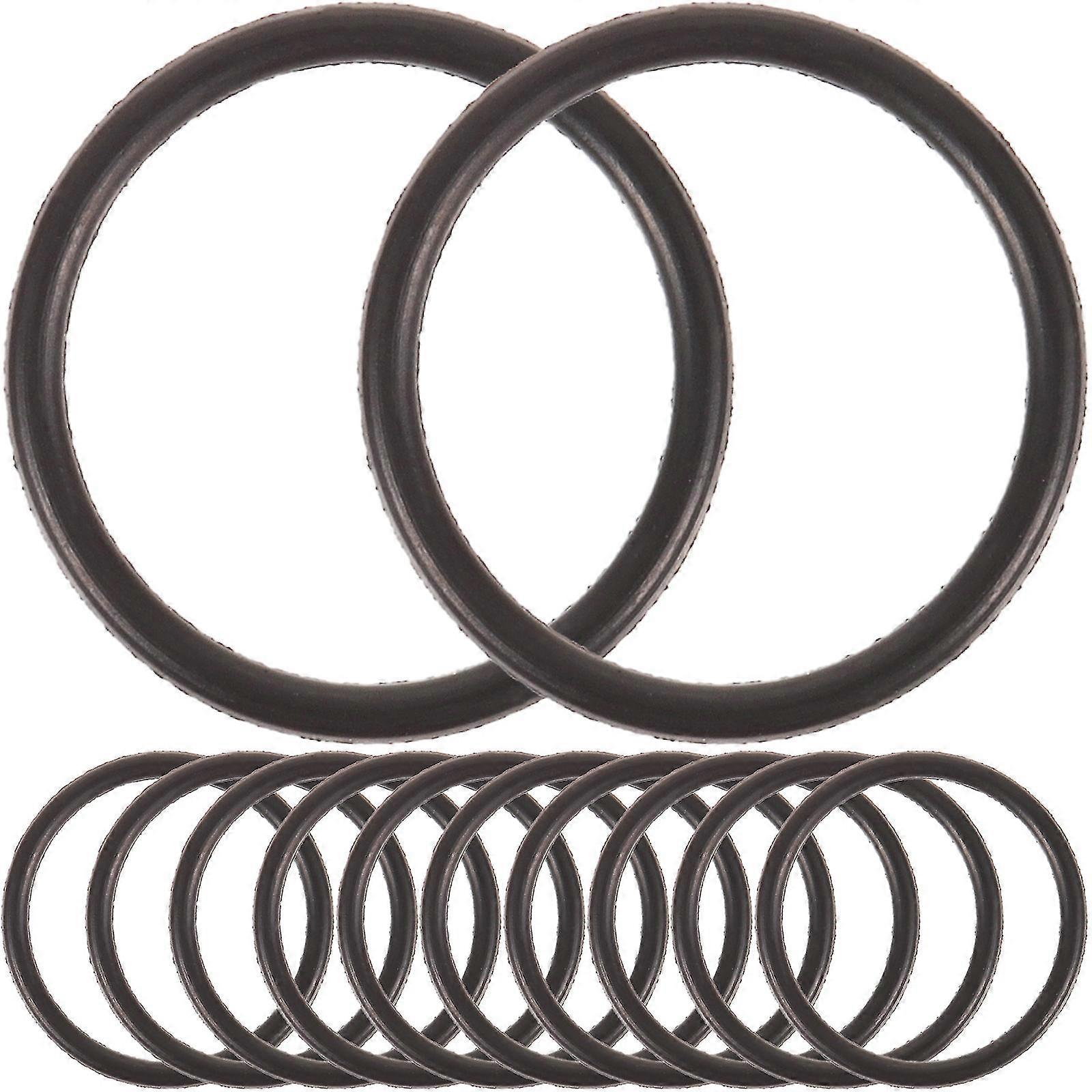 20 قطع البوق الدائري البوق كورنيت ضبط حلقات الشريحة حلقات المطاط البوق سدادات الوفير