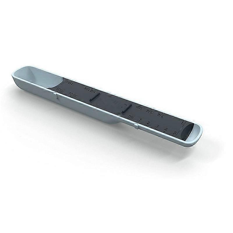 Adjustable Scale Measuring Spoon Kitchen Baking Measure Tool Salt Control Sugar Control Tool Gram Metering(1 Pcs, Blue)