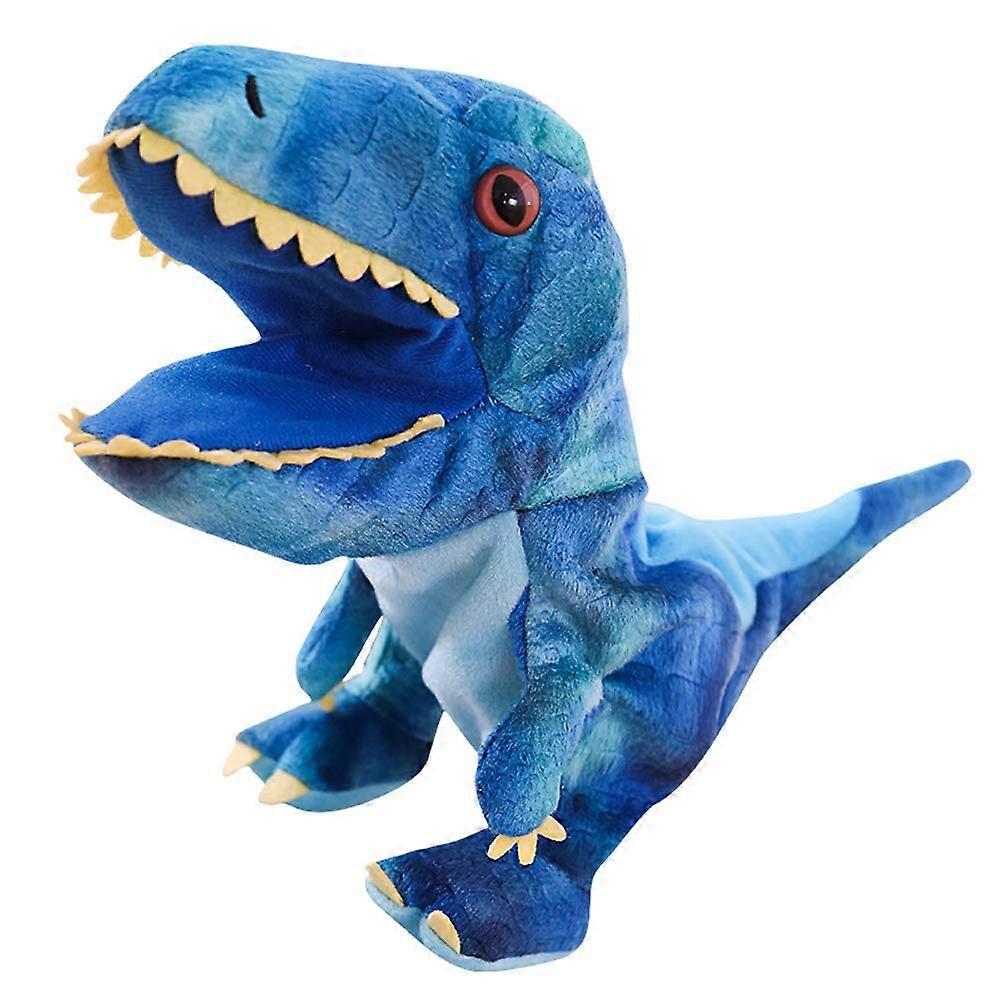 Plush Finger Puppet Dinosaur Style Open Movable Mouth