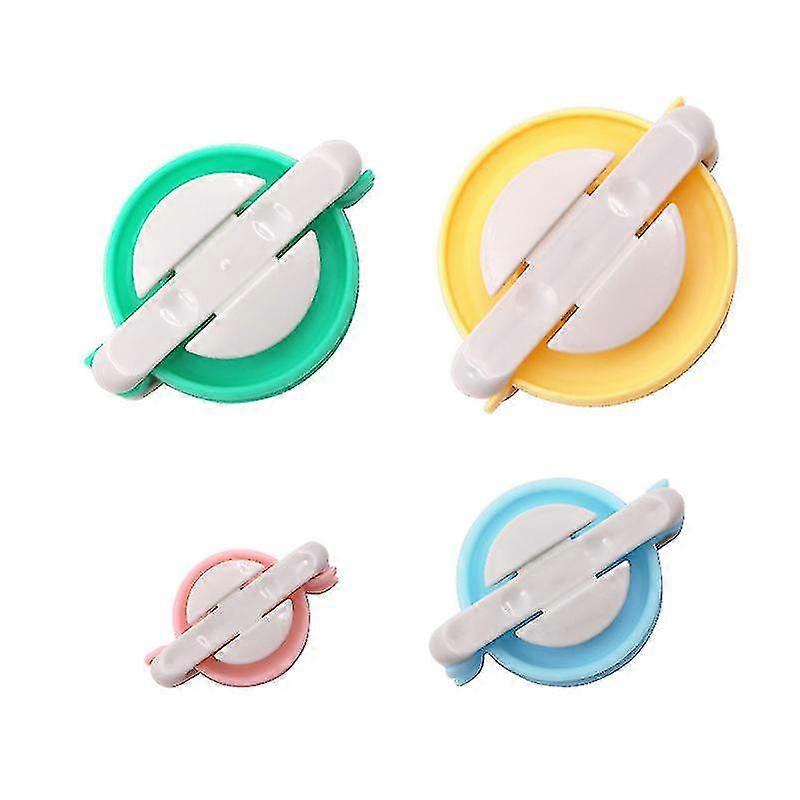 Pompom Maker Kit Pom Pom Making Tool Set Easy Way To Make Pompoms(4pcs, Multicolor)