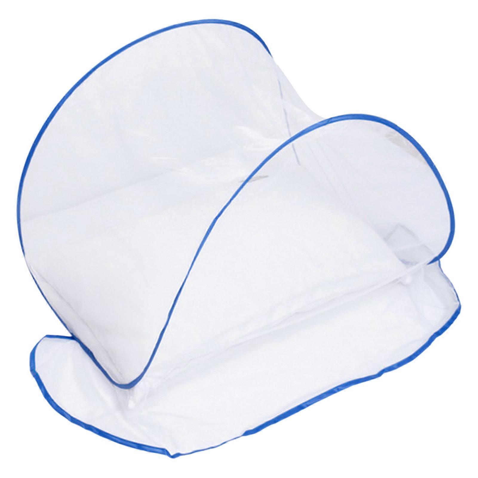 Head Net Cover Reusable Tear-resistant Installation-free Foldable Effective Protection Breathable Universal Camping Head Mesh Canopy Bedroom Supplies