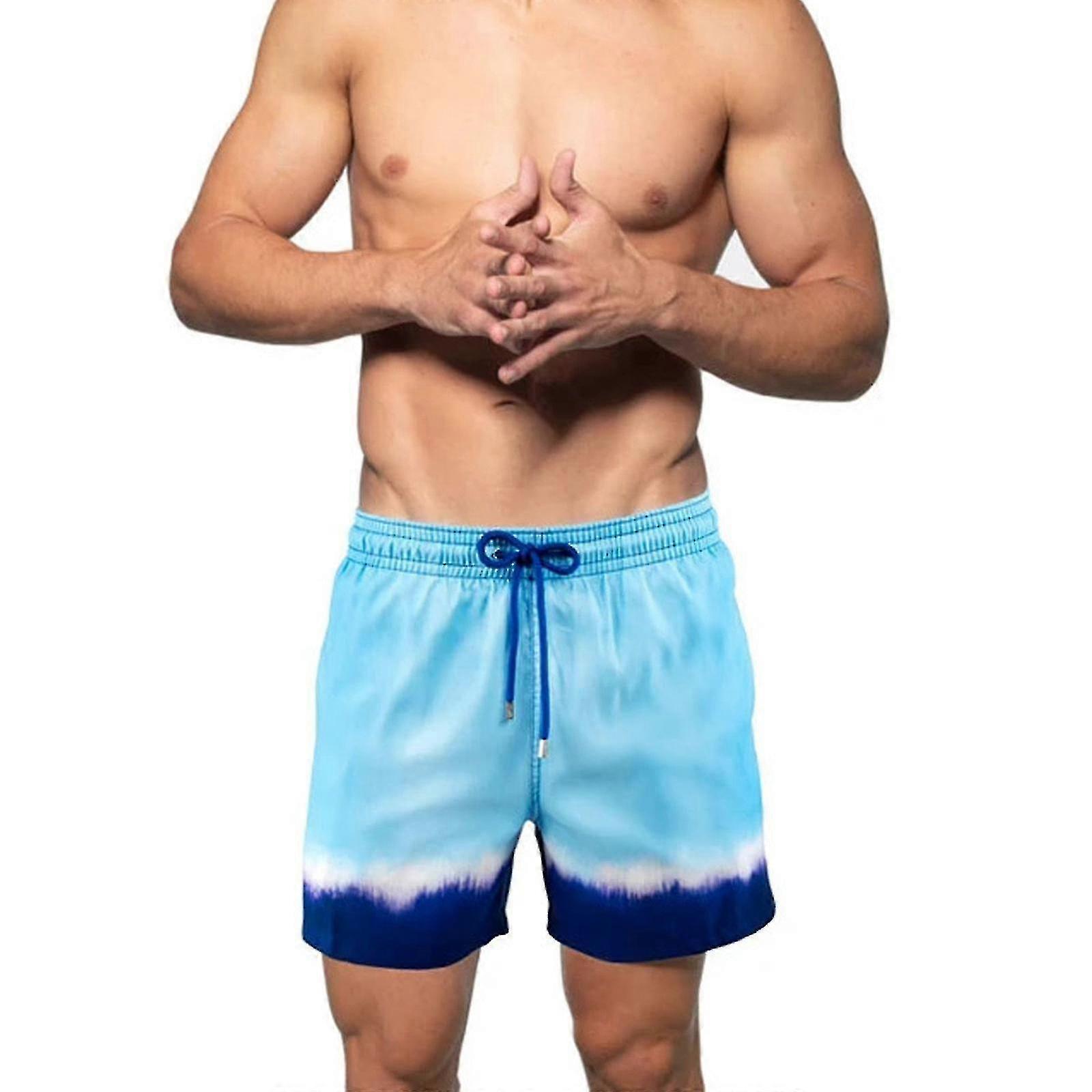 Mens Swim Trunks With Compression Liner