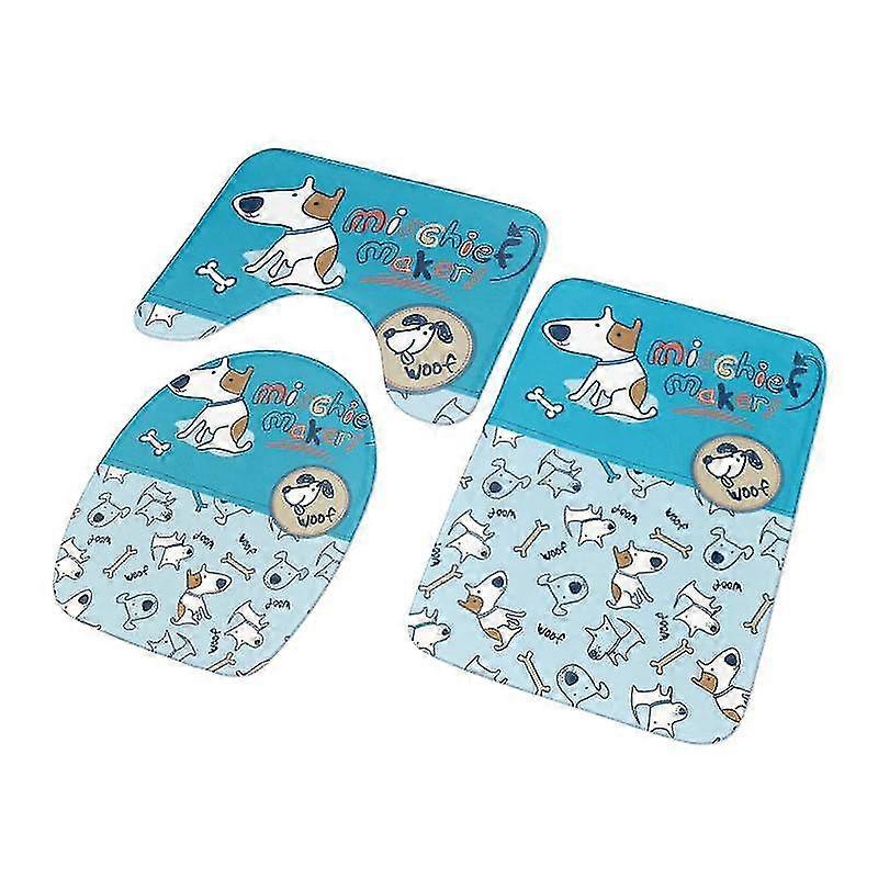 Kylpyhuoneen lattiamatto Aseta Kolmiosainen WC-istuinkansi Liukastumista estävä matto Ulko-ovimatto Ulko-ovimatto