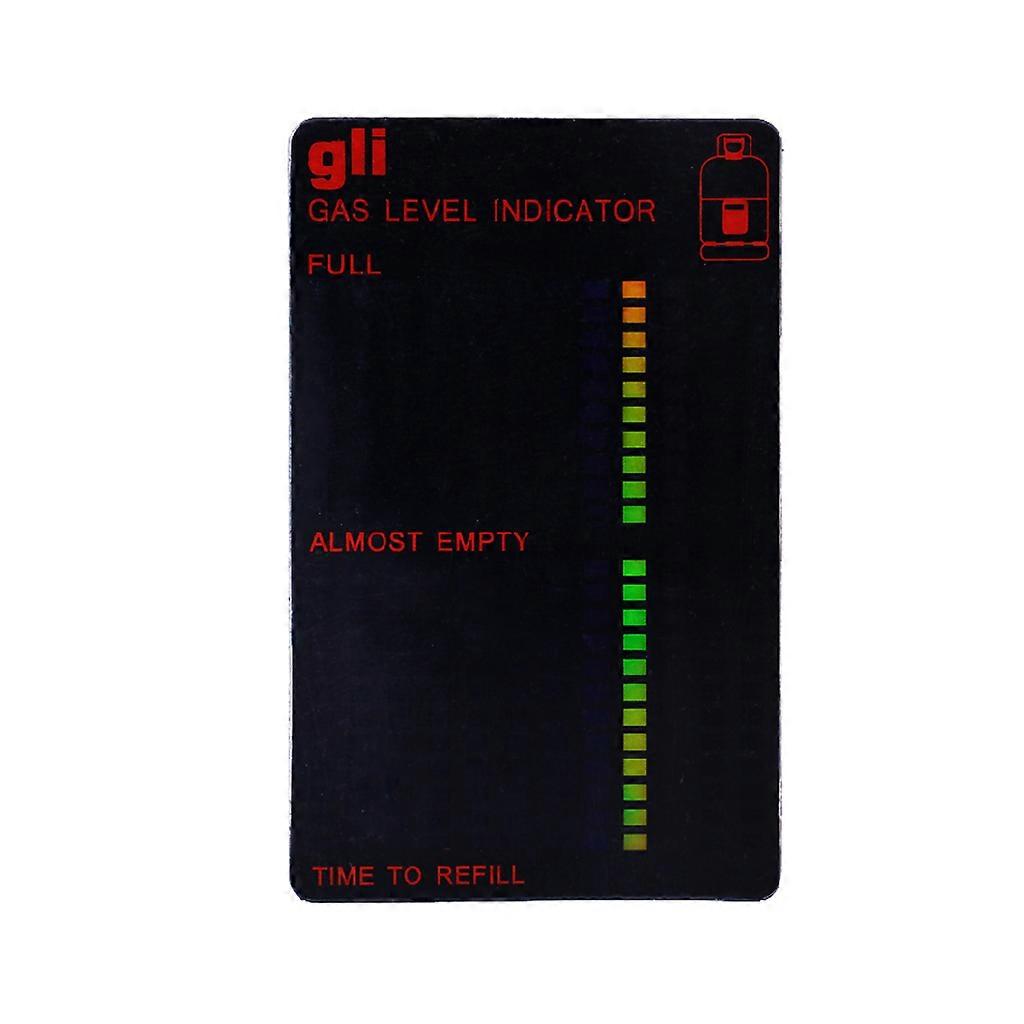 Propane Butane LPG Tank Liquid Level Gauge Caravan Bottle Temperature Indicator