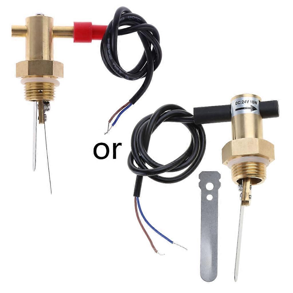 G1/2" Interruptor de flujo de agua DN15 Interruptor de flujo de líquido 10W latón para bomba