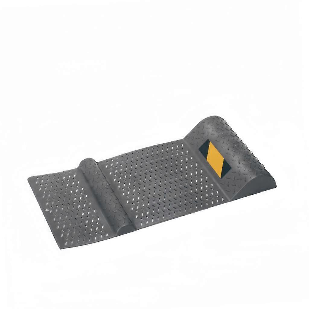 2Pcs Parking Mat Professional Parking Guide Blocks Tire Guides Wheel Stopper