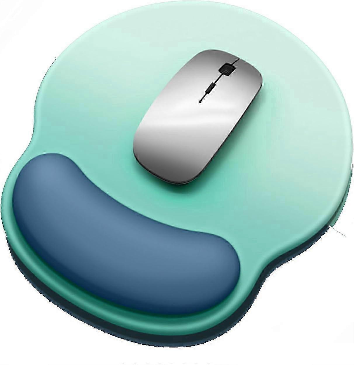 Mouse Mat, Mouse Pads with Wrist Support, Non-slip Rubber Base,Milk Silk Fabric with comfortable, Ergonomic