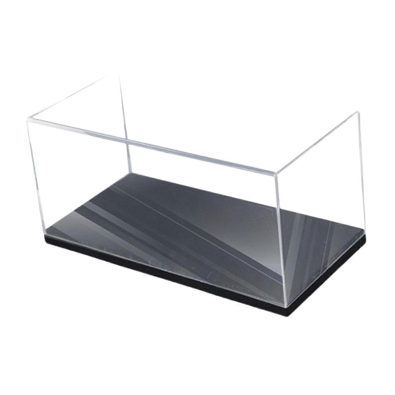 Acrylic Display Case Model Figure Display Case for 1/18 Model Cars Souvenirs