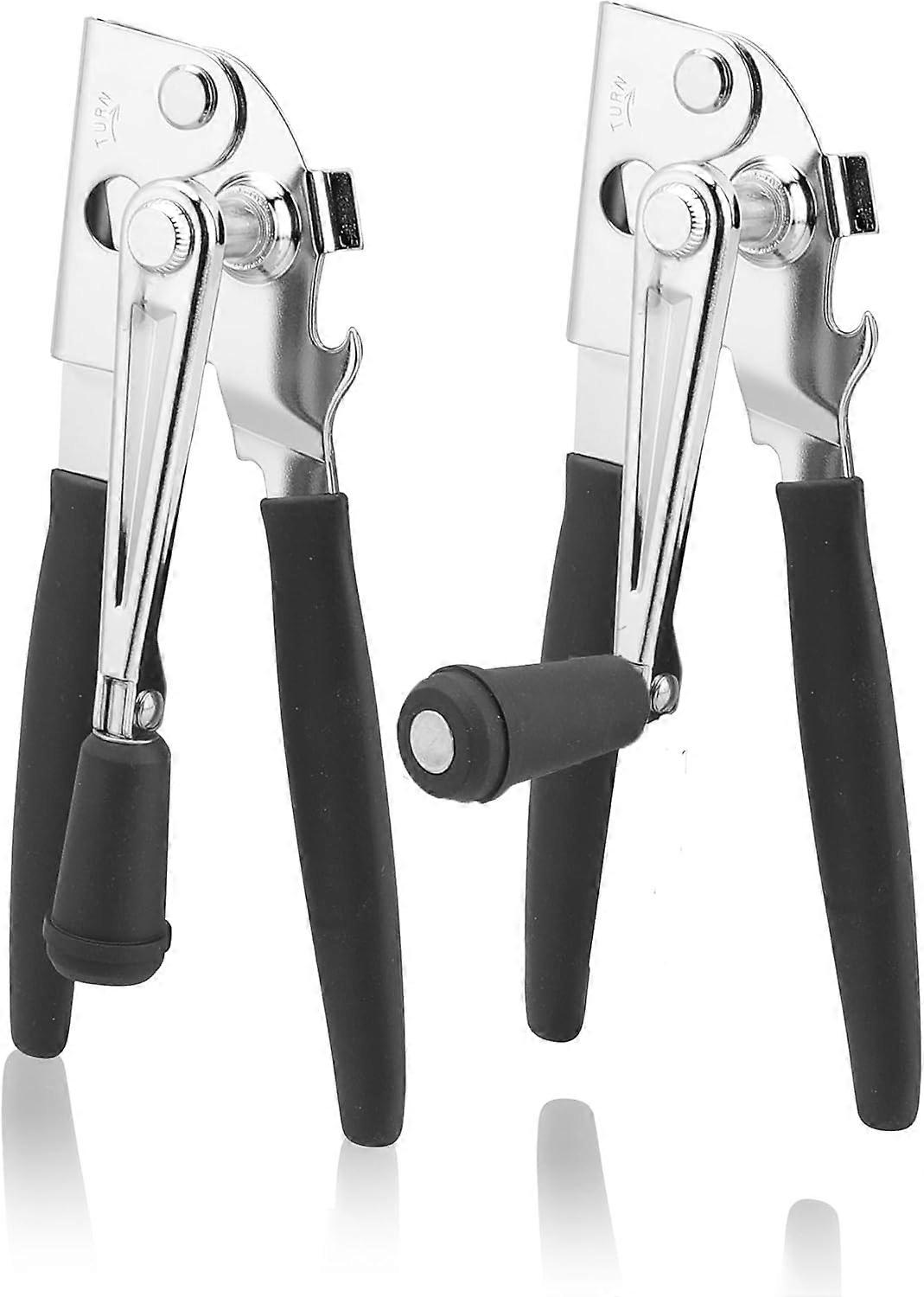 Can Opener, Manual Stainless Steel Crank for Easy Canning, Ergonomic Handle, Rust-Resistant Design