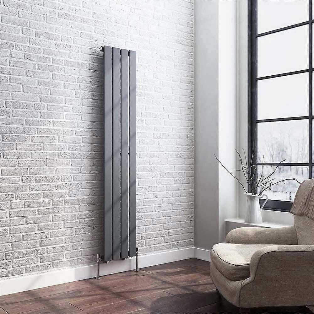 Ibathuk Apex Vertical Single Panel Slim Flat Radiator, Designer Slim Radiator
