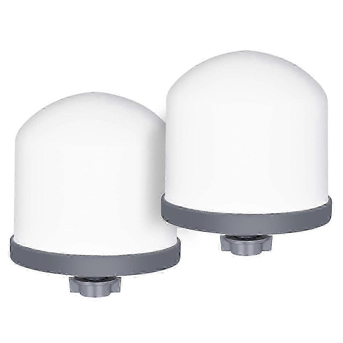 2Pc Replacement Ceramic Filter Magnetized Mineral Water Purifier Water Filter Ceramic Hemisphere Wa