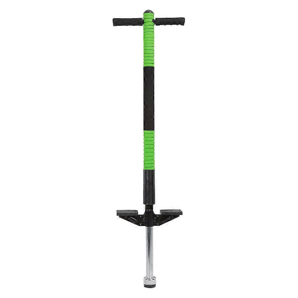 Pogo Stick Jumper 单杆手提钻跳杆儿童教育运动玩具（绿色）