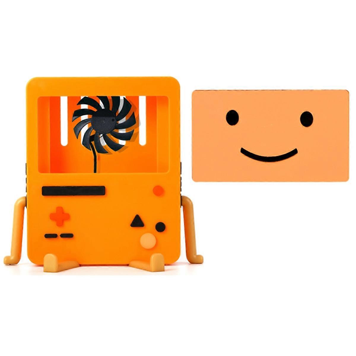 Support de console de jeu pour console de dessin animé, support d'écran de console de jeu portable, cadre de support de ventilateur de refroidissement C