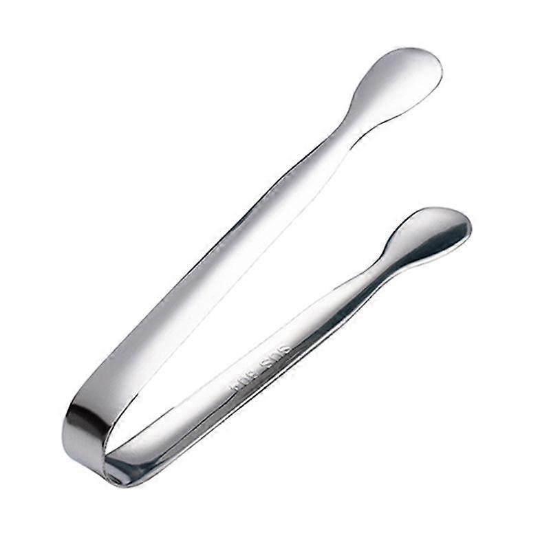 Salad Barbecue Tong Grilling Tong Portable Metal BBQ Stainless Steel Ice Cube Tong