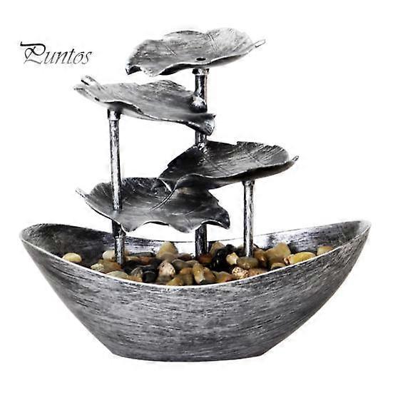 LED Good Details Fountain Desk Decor Realistic Vivid Wood Water Flow Decor for Gifts