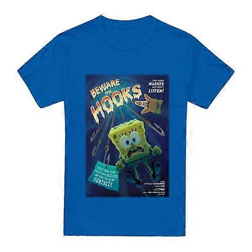 SpongeBob SquarePants Mens Beware The Hooks T-Shirt