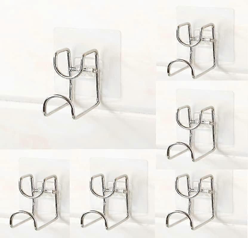 6 Pack Wall Mounted Wash Basins Clear