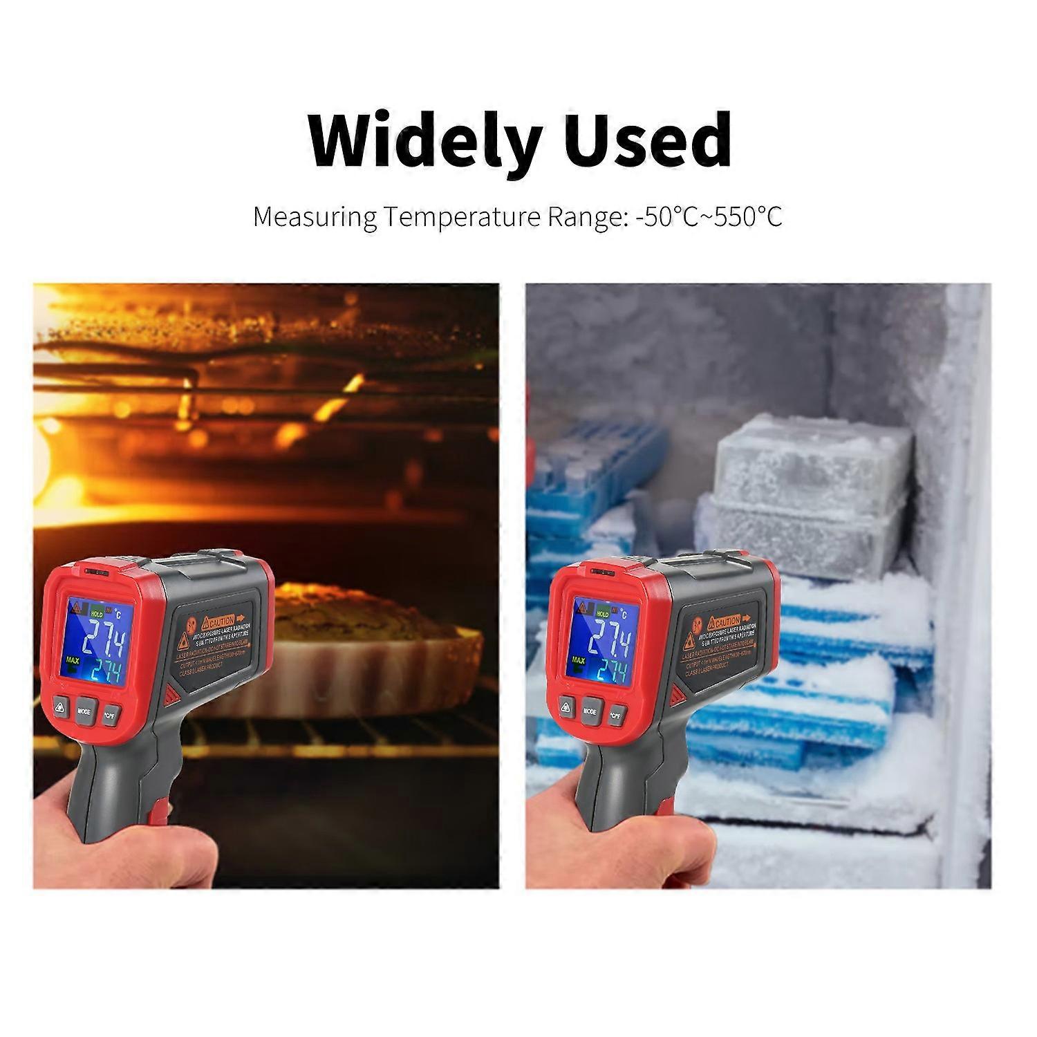 Infrared Temperature Measuring Gun LCD Digital Display Industrial Thermometer No Touch Gun Thermomet