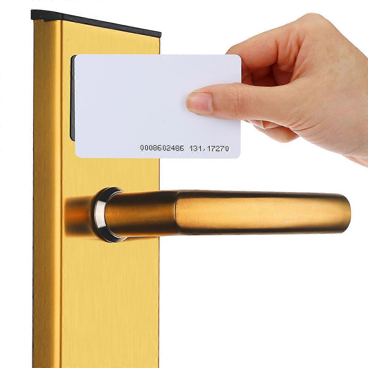 Stainless Rfid Digital Card Key Door Lock System For Home & Hotel - Intelligent Unlock