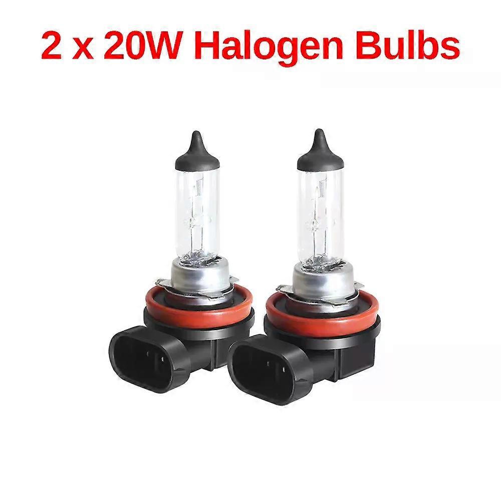 Compatible Angel Eye Fog Light For For Ford Tourneo Transit Connect Car Front Bumper Fog Lamp with Halo Ring Daytime Running Light H11 12V