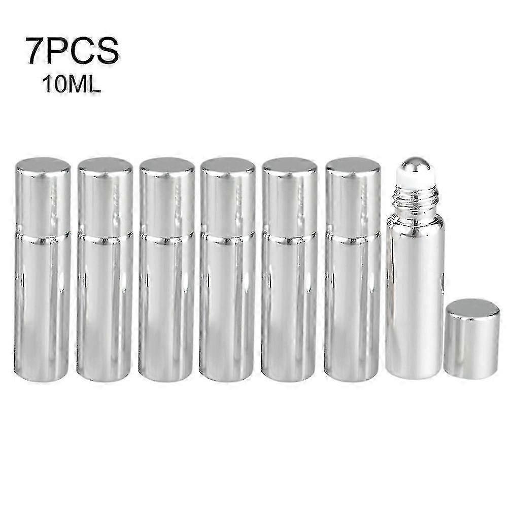 7st tom parfymglasrulle på flaska eteriska oljerullflaskor bärbara