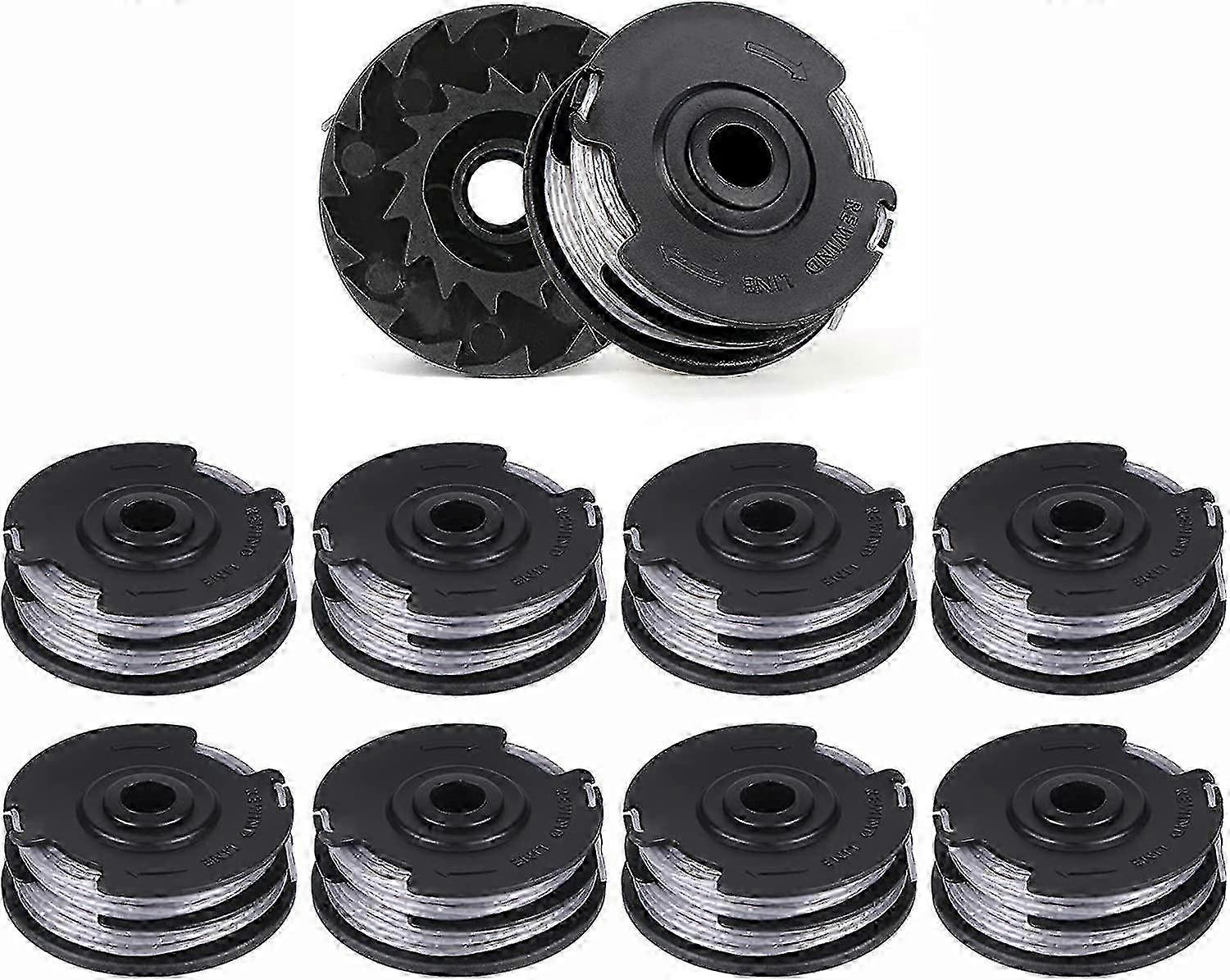 Bosch Art 24-36 Li String Trimmer Replacement Spools, 10 Pack Dual Line 6m X16mm