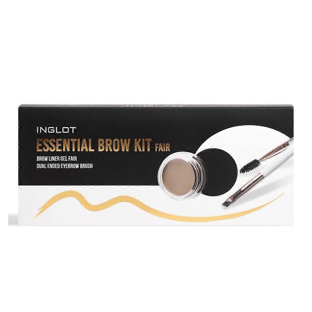 2 x Inglot Essential Brow Kit - Fair