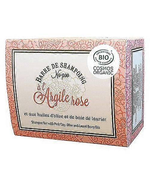 Organic No-poo Shampoo Bar with Pink Clay