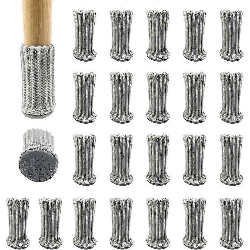Aisiting 24PCS Chair Socks Elastic Floor Protectors Non Slip Chair Leg Feet Socks Covers