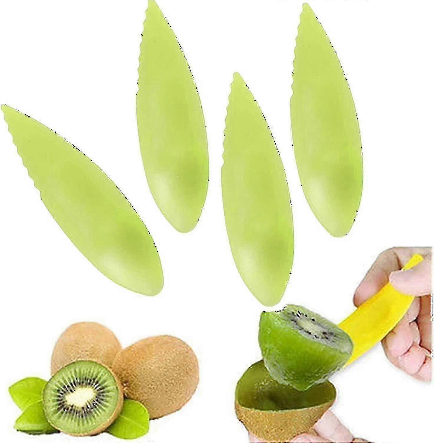 2-in-1 Kiwi Slicer & Löffel aus Kunststoff für Kiwi Spoon