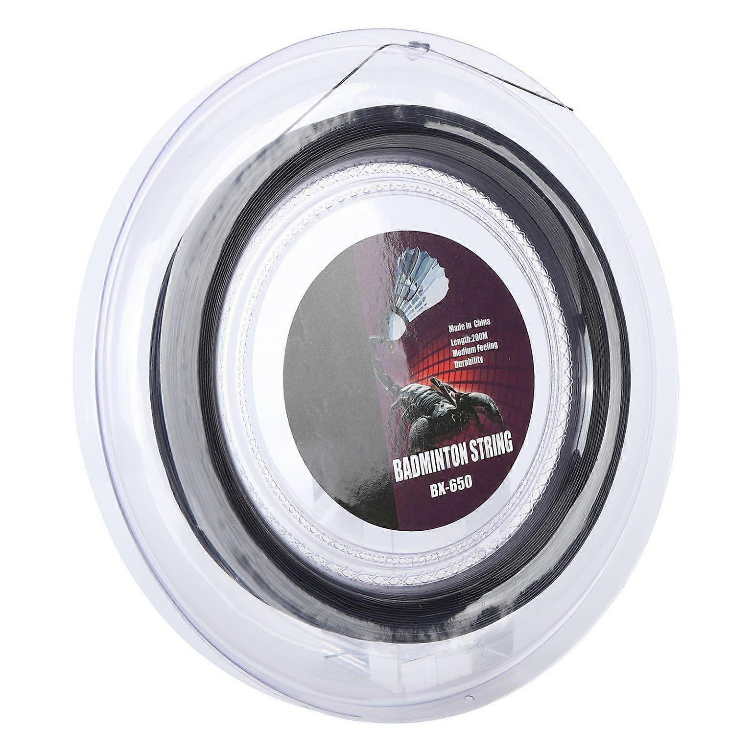 0.72mm Badminton Racquet String - 200m High-Performance Line
