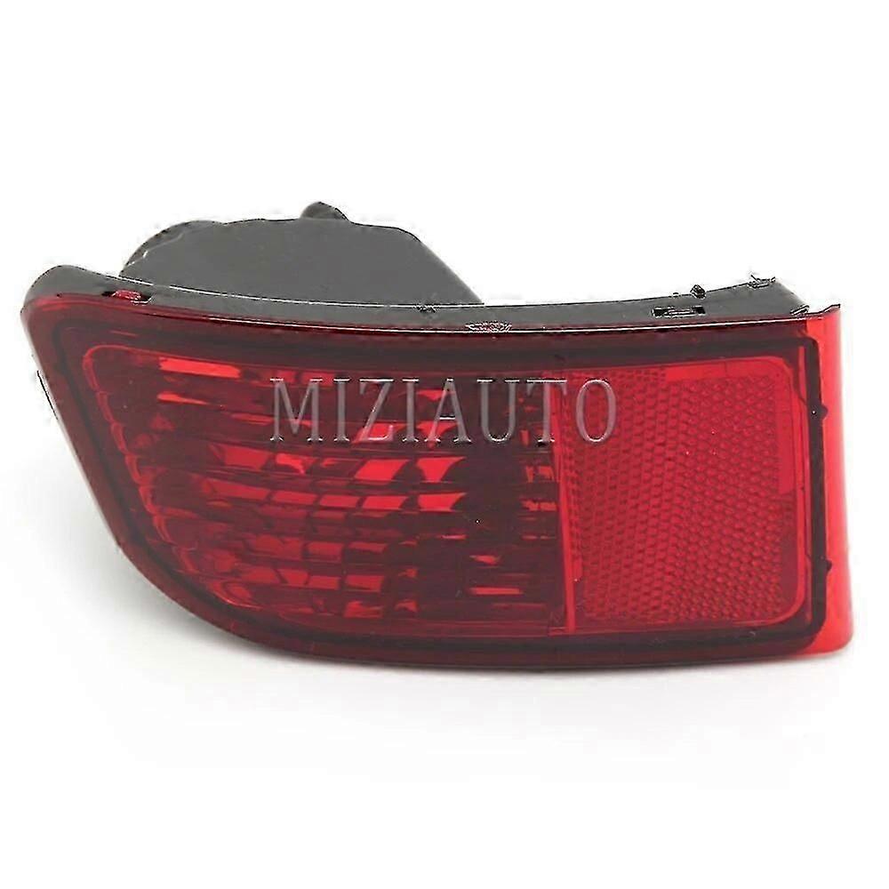 Rear Bumper Reflector Light For Toyota Land Cruiser Prado 120 Series 2002-2009 Tail Stop Brake Lamp Without Bulb Turn Signal Boris